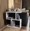 купить Журнальный столик Trendy Viata Alb, Marmura (GTR000702) в Кишинёве 