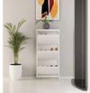 купить Полка для обуви Trendy 3 Piece Metal-White, 50x103x15cm в Кишинёве 