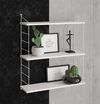 купить Полка декоративная Trendy Armoni 3'lu-Alb stralucitor (GTR005337) в Кишинёве 