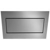 купить Вытяжка Falmec QUASAR EVO/PLUS 90 E.P.CAP. Grey Glass (with filter pack) в Кишинёве 