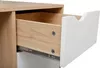 cumpără Masă de birou Deco Birou Camaro 100x51x76H White/Oak în Chișinău 
