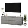 купить Тумба напольная для TV MebelStar NEO 6S 180x43x53 Grey (MBS-1295) в Кишинёве 