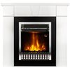 купить Камин электрический ArtFlame Elyon & Gala Silver, 950x1000x270mm, Alb в Кишинёве 