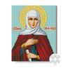купить Картина по номерам Art Gallery QB200365 Mozaic cu diamante patrate 40x50cm Icoana Sf. Ana в Кишинёве 