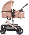 купить Детская коляска Chipolino 2 in 1 Estelle sand KKES02304SA в Кишинёве 