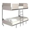cumpără Pat Flat 2 EASY BUNK BED white în Chișinău 