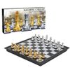 cumpără Joc educativ de masă miscellaneous 2612-A Șah magnetic auriu și argintiu în Chișinău 