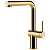 купить Смеситель кухонный Gessi 60431-246 Inedito Gold PVD в Кишинёве 