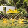 cumpără Set de mobilier pentru copii Promstore 42554 Set mobilier pentru copii Tigru 4 unitati, galben în Chișinău 