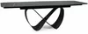 купить Стол Signal Infinity Ceramic 160(240)*95 czarny/czarny в Кишинёве 