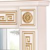 купить Камин электрический ArtFlame Versailles Gold Plus decorativ 1020x1100x300 mm, Vanilie в Кишинёве 