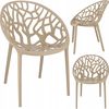 купить Стул Jumi CM-102569 Scaun terasa ALBERO din plastic, Bej в Кишинёве 