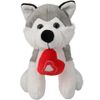 купить Мягкая игрушка Holland 12893 Собака плюшевая с сердцем 18cm, 6 видов в Кишинёве 