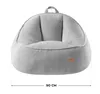 cumpără Fotoliu BeanBag Mark Adler COMFY 4.0 Grey în Chișinău 
