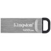 купить 128GB Flash Drive Kingston DTKN/128GB DataTraveler Kyson Silver, Metal casing, USB3.2,  Compact and lightweight (Read 200 MByte/s) (memorie portabila Flash USB/внешний накопитель флеш память USB) в Кишинёве 