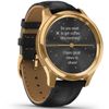 купить Фитнес-трекер Garmin Vivomove Luxe, Rose Gold, Light Sand Leather band (010-02241-22) в Кишинёве 