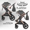 cumpără Сărucior pentru copii Coccolle Melora Diamond Black, 3in1 cu landou transformabil în Chișinău 