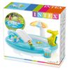 купить Intex Детский надувной центр бассейн с горкой Крокодил в Кишинёве 