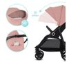 Прогулочная коляска Kinderkraft Grande Plus розовый 