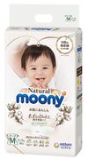 Подгузники Moony Natural M (6-11 кг) 46 шт 