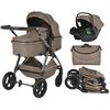 cumpără Сărucior pentru copii Moni Lara Beige, 3in1 transformabil în Chișinău 