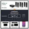 купить Колонки Hi-Fi LitheAudio 5.1 Wireless Surround Sound Cinema Kit With WiSA SoundSend (B-IO1-W-51SS-B) в Кишинёве 