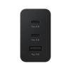 Original Sam. EP-T6530, Fast Travel Charger Trio 65W PD (w/o cable), Black 