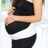 Centura abdominala pentru sustinere prenatala BabyJem White M 