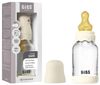 купить Поильник BIBS 50192216 Biberon din sticla anticolici Boheme Ivory cu tetina din latex 0+ luni, 120ml в Кишинёве 