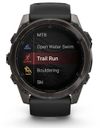 cumpără Ceas inteligent Garmin Fenix 8 – 51 mm, Sapphire, Carbon Gray DLC Titanium with Black (010-02905-21) în Chișinău 