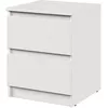 cumpără Noptieră MebelStar NEO 40x43x53 White (MBS-1004) în Chișinău 