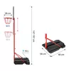 купить Баскетбольная корзина Nils SL-00014257 Stand baschet h=1.47–1.97m d=28cm ZDK881A 10-20-007 в Кишинёве 