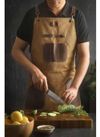 купить Аксессуар для кухни Takumi Sort din piele Kitchen Apron Brown в Кишинёве 