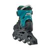 cumpără Role Rollerblade 86B0751520NG02 Microblade XT, 33-36.5, Nero/Verde Petrolio în Chișinău 