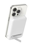 cumpără Acumulator extern USB (Powerbank) Belkin BPD007BTWH 8k Qi2 MagSafe Compatible Powerbank with Kickstand, White în Chișinău 