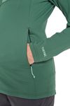 cumpără Îmbrăcăminte sport Rab Jacheta dame Superflux Hoody Green Slate 10 (QFG-14-GNS-10) în Chișinău 