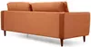 cumpără Canapea Trendy Roma Portocaliu, 90x70x215cm (3 locuri) în Chișinău 