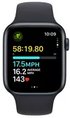 купить Смарт часы Apple Watch Series SE2 GPS 44mm Midnight - S/M MRE73 в Кишинёве 