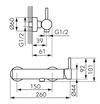 купить Смеситель для душа Ferro Ciriculus BCK77 (dus) в Кишинёве 