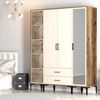 cumpără Dulap Trendy Kumsal PTR-Nuc, Crema în Chișinău 