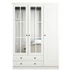 cumpără Dulap Trendy Kale 3 Mebran Kapak 190-Alb, 52x190x135cm în Chișinău 
