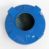 cumpără Duș de vară Uniplast 37080 Rezervor apa 500 L vertical, oval (albastru) cu stut D. 1/2" 79x126 cm în Chișinău 