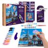 cumpără Set de creație Okto 30013 3D Pictură pe numere cu plastilină ușoară 30×40сm, Salutări din Paris în Chișinău 