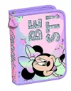 купить Школьный пенал St.RIGHT 57832 Penar 1zip, 20.5x14x3.5cm, Minnie Mouse, textil в Кишинёве 