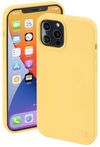 купить Чехол для смартфона Hama 196795 MagCase Finest Feel PRO Cover for Apple iPhone 12 Pro Max, yellow в Кишинёве 