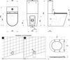 cumpără Vas WC Ravak Elegant RimOff set white X01872 în Chișinău 