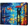 купить Картина по номерам BrushMe RMG0024FC 30x40 см (без коробки) Романтика в дождливом городе в Кишинёве 