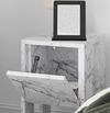 купить Тумбочка Trendy Ema, Marmura de Carrara, 30x55x30cm в Кишинёве 