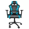 купить Офисное кресло Genesis Nitro 550 Black/Blue в Кишинёве 