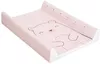 купить Аксессуар для пеленания Kikka Boo 31108060047 Salteluta pentru infasat moale Bear with me Pink, 80x50 cm в Кишинёве 